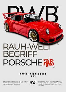 RWB Porsche 911 van Ali Firdaus