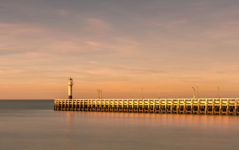 Jetée Nieuwpoort par Wim van D