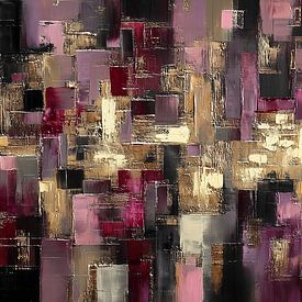 Woonkamer schilderij | Horizon van Goud van Zen en Meer