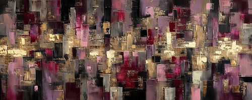 Woonkamer schilderij | Horizon van Goud