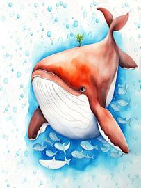 Fat Whale. by TOAN TRAN