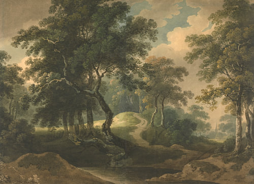 Boslandschap, Thomas Barker