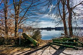 DE _ Baden-Wuerttemberg : Vue sur le lac naturel sur Photoart-Naegele