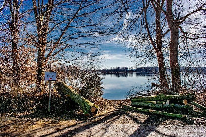 DE _ Baden-Württemberg :  Ansicht auf den Natursee von Photoart-Naegele
