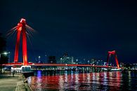 Willemsbrug Rotterdam van Hans Vos Fotografie thumbnail