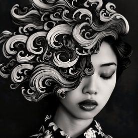 Curls of the Orient by PixelMint.