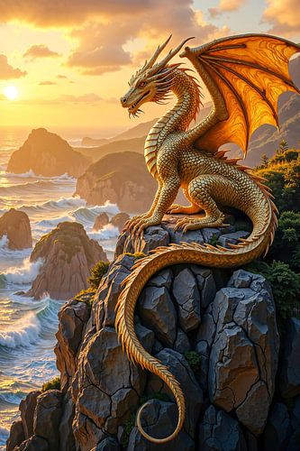 SOLYDRAX - The Golden Dragon in the Light of the Sun