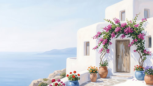 Villa « White Cliff » au bord de la mer Méditerranée