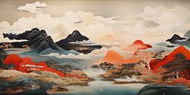 Abstrakte Landschaft von Bert Nijholt