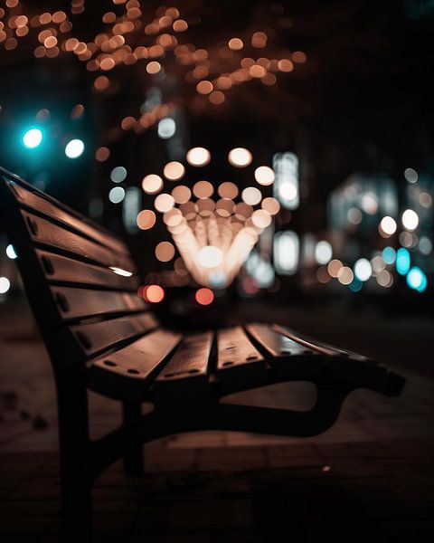 In der Stadt unterwegs von fernlichtsicht