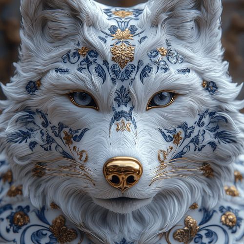 Dieren van porcelein