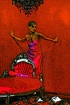 La scène de la passion