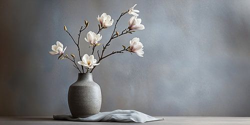 Minimalistische Magnolie