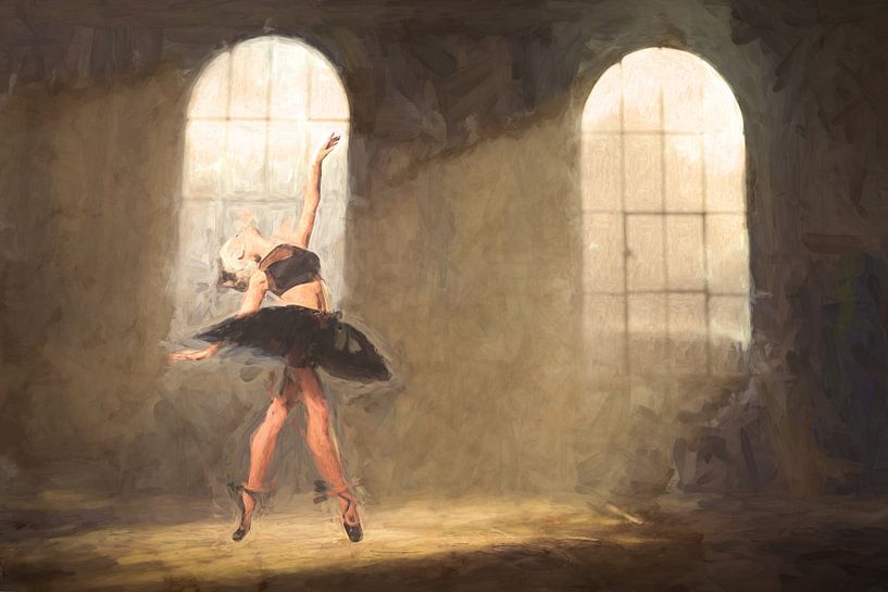 Painted Urbex Ballet by Arjen Roos