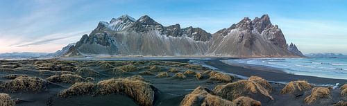 Panorama Stokksnes te IJsland