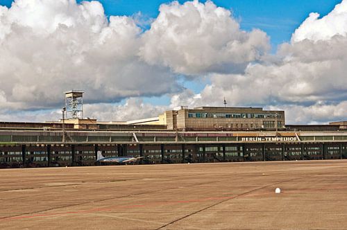 Ehemaliger, verlassener Flughafen Berlin-Tempelhof
