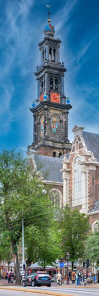 Westertoren Amsterdam par Peter Bartelings