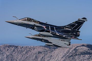 Rafale Solo Display Team 2022 in Griechenland. von Jaap van den Berg