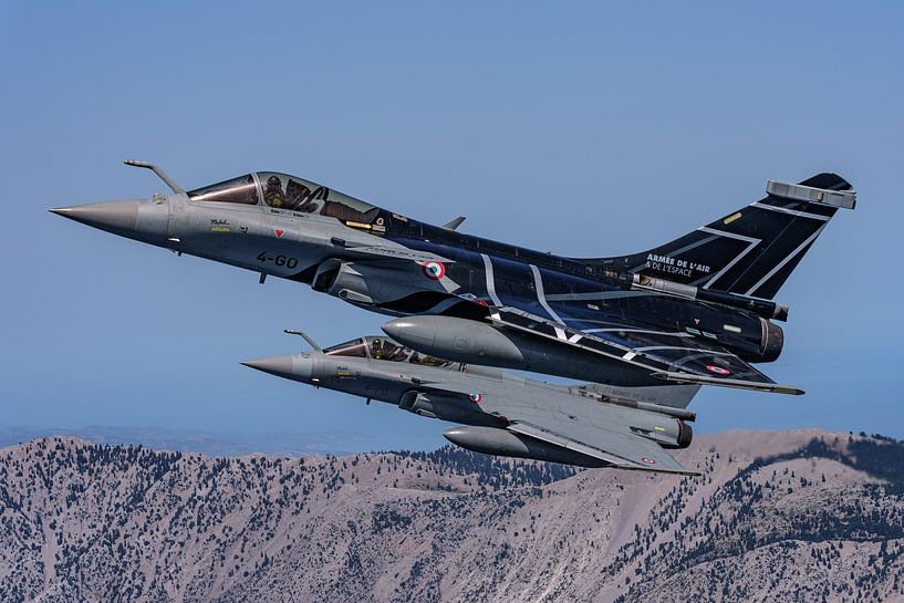 Rafale Solo Display Team 2022 en Grèce. par Jaap van den Berg