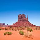 MONUMENT VALLEY West Mitten Butte von Melanie Viola Miniaturansicht