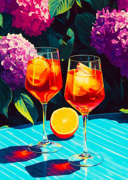 Fruit zomerdrankjes van JBJart Justyna Jaszke