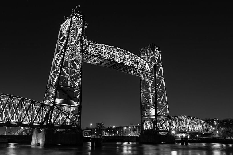 Koningshavener Brücke "De Hef" Rotterdam von Havenfotos.nl(Reginald van Ravesteijn)