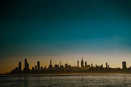 Sunrise over New York City, USA by Patrick Groß