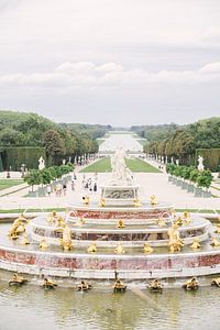 Fountain in Versailles by Patrycja Polechonska