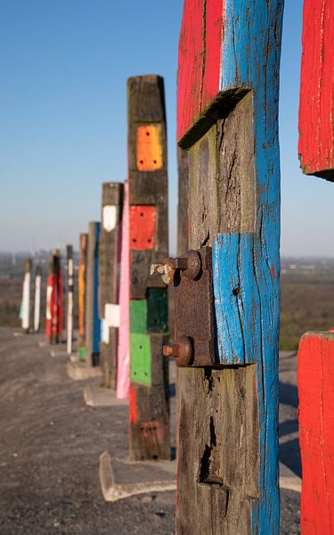 Point de repère sur le terril Haniel, Bottrop, Allemagne par Alexander Ludwig