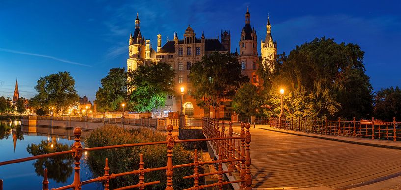 Le château de Schwerin par Bob de Bruin