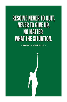 Golf quote