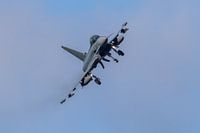 L'Eurofighter au-dessus de Jelsum