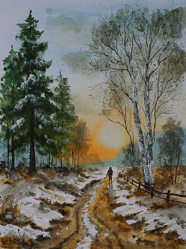 Aquarell Teil 255 von Tania Perneel