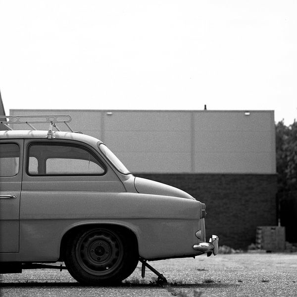 Old car on film by Maikel Brands