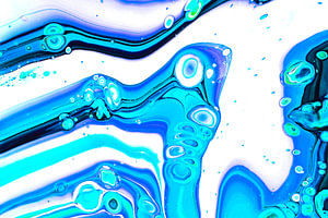Blaue Linien