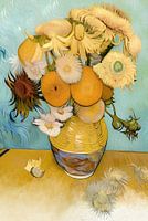 The sunflowers