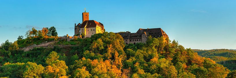 Wartburg bei Sonnenuntergang von Markus Lange