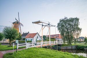 Brücke über den Leurse Haven von Egon Zitter