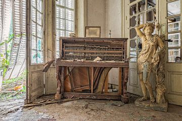 Lost Place - Abandoned Piano by Gentleman of Decay