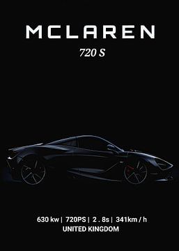 Mc larent 720s black by Leader Fc