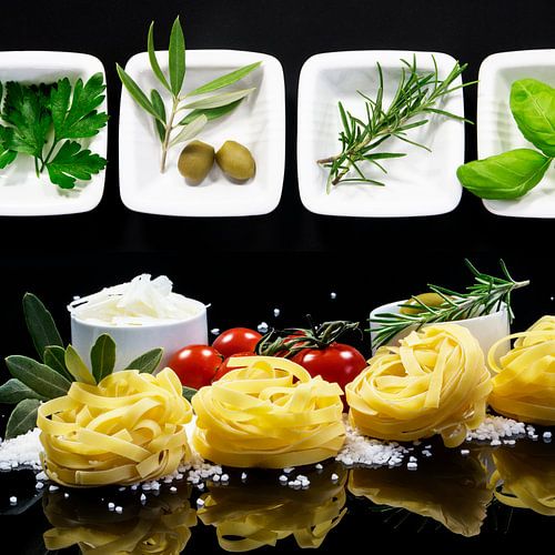 Pâtes et fines herbes sur Uwe Merkel