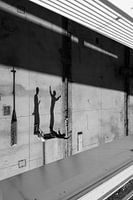 Scène de rue Skaters Rome Italie BNW