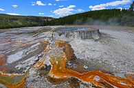 Punch Bowl Spring in Yellowstone van Antwan Janssen thumbnail