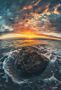 Goldene Stunde am Meer