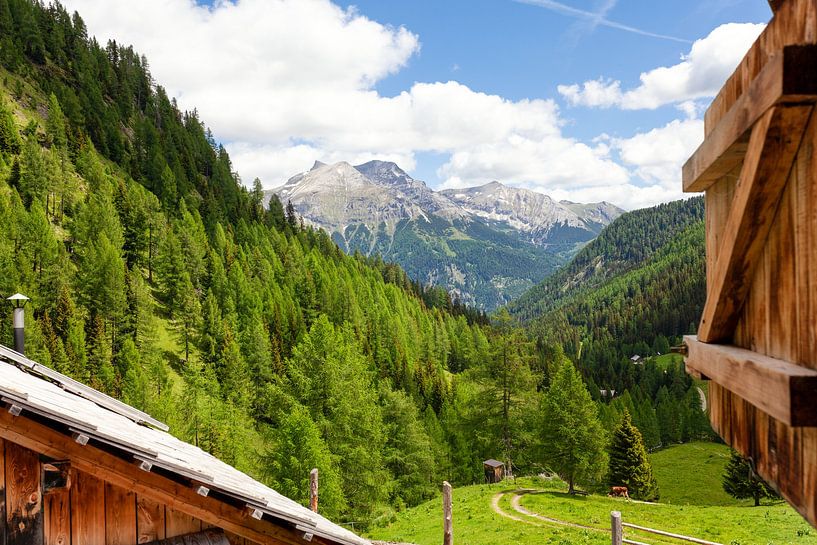 Vue depuis le chalet d'alpage par Studio17