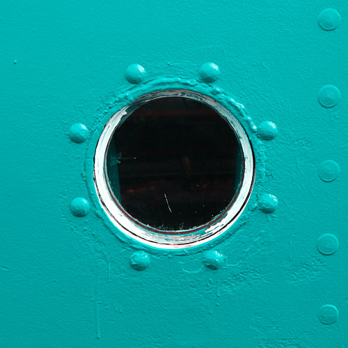 Porthole: Blue as the sea