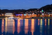 Linz at the river Rhine