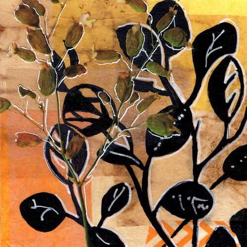 artistieke achtergrond collage