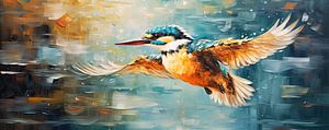 Free as a Bird: the Kingfisher van Blikvanger Schilderijen