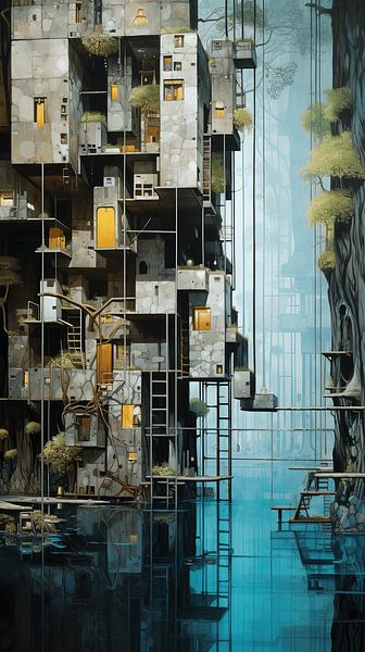 Cityscape Mosaics by Art Lovers